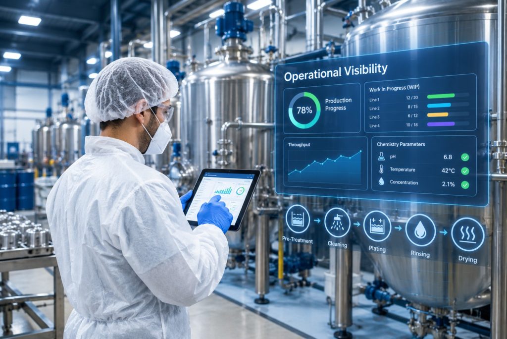 How Multi-Process Finishing Shops Can Gain Better Operational Visibility